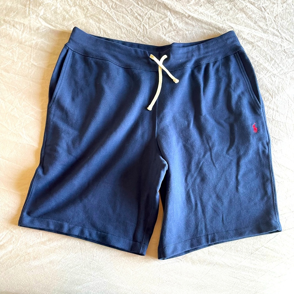 The RL Fleece Short. Ralph Lauren Polo. Men’s XXLT. Navy Blue.